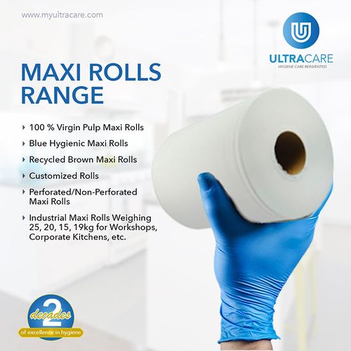 Toilet Paper Manufacturer Ultracare Maxi rolls have multip… Flickr