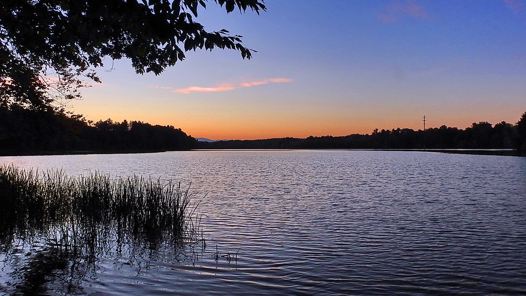 Simple Sunrise The Missisquoi River at Highgate Falls, VT … Flickr