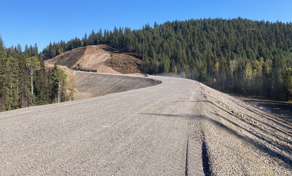 West Fraser Road Winnie Creek Embankment Work is progres… Flickr