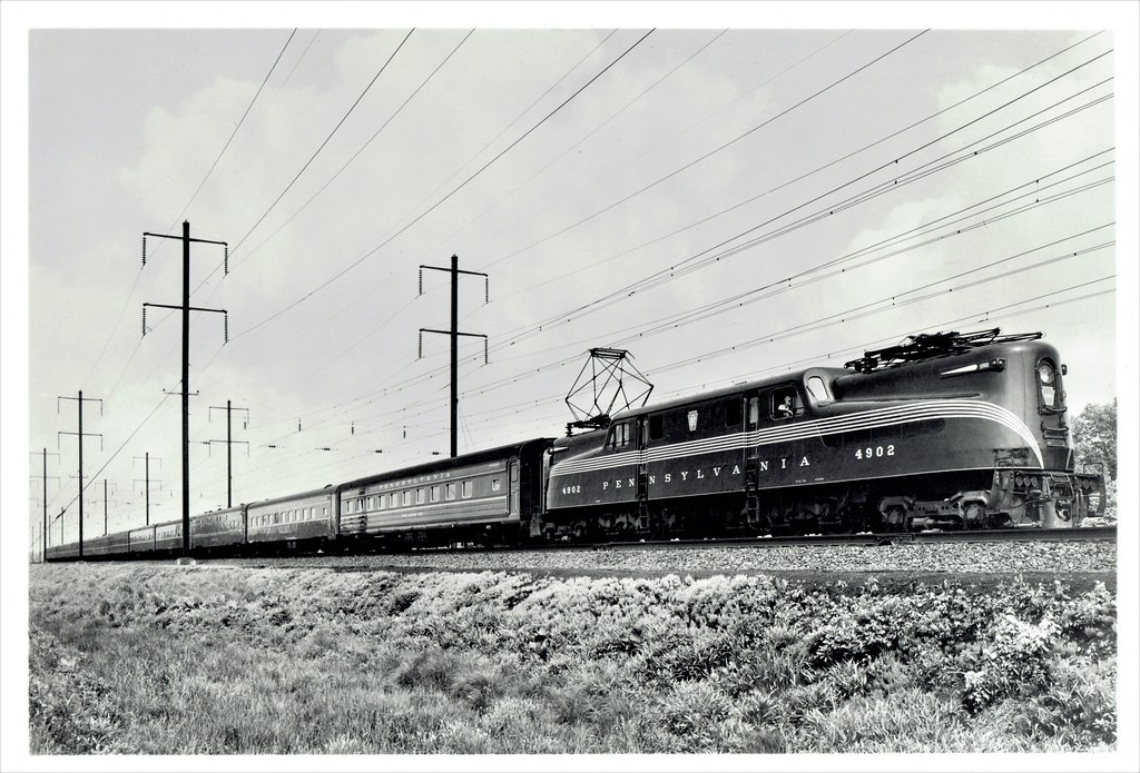 Pennsylvania Railroad PRR Class GG1 Nr. 4902 … Flickr