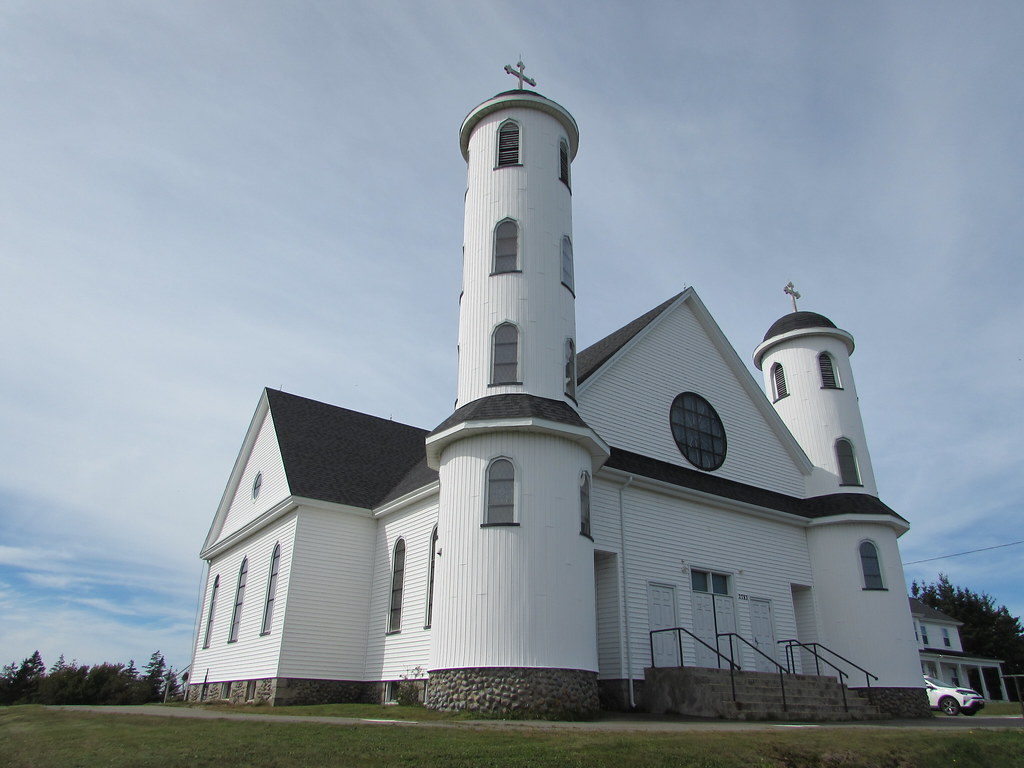 SaintFamille Church, Amirault's Hill popea53 Flickr