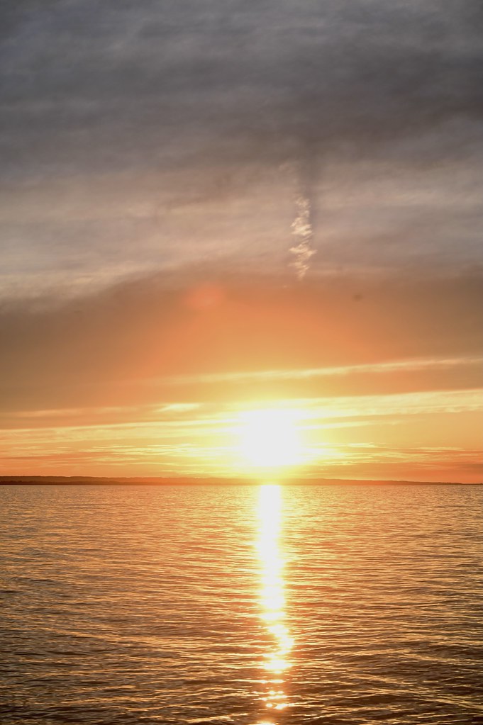 Sunset over Lake Ontario, Port Dalhousie, Ontario Watching… Flickr