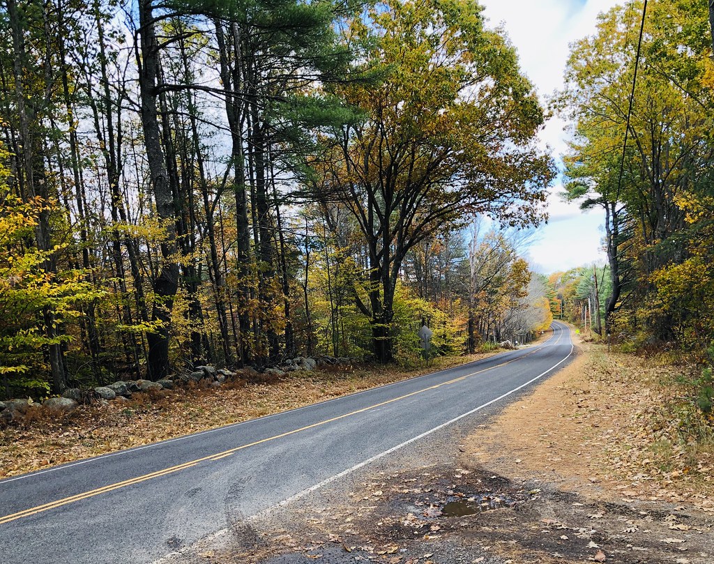 Forest Road in Greenfield, New Hampshire. devtmefl Flickr