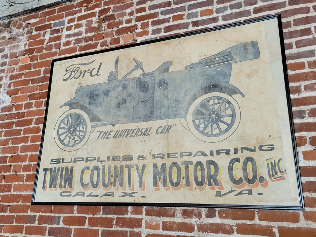 vintage automotive sign at Midland Motors Kipp Teague Flickr