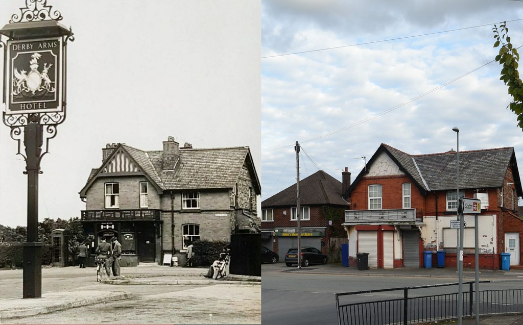 Bailey's Lane from Church Road, Halewood, around 1950 and … Flickr