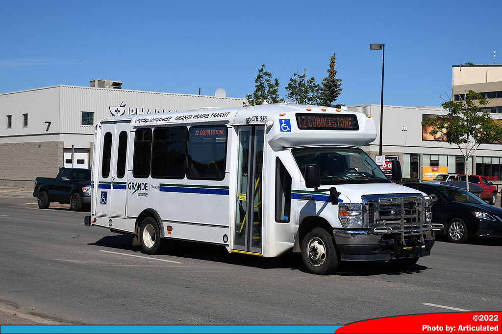 Grande Prairie CTB036 Grande Prairie Transit CTB036 is a… Flickr