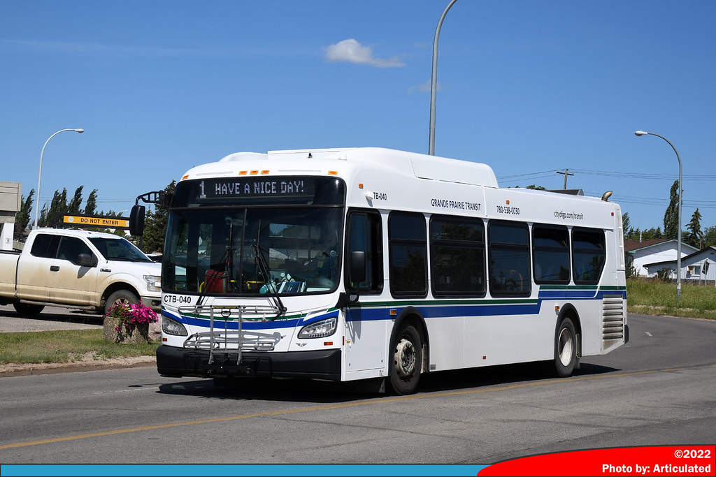 Grande Prairie CTB040 Grande Prairie Transit CTB040 is a… Flickr