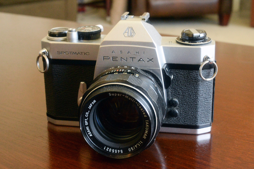 Pentax Spotmatic SP II Down the Road