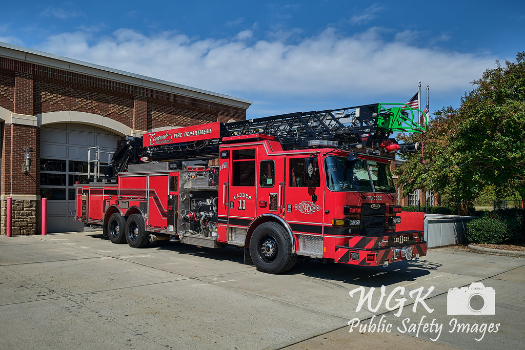 Concord Ladder 11 Concord NC Fire Department's Ladder 11 o… Flickr
