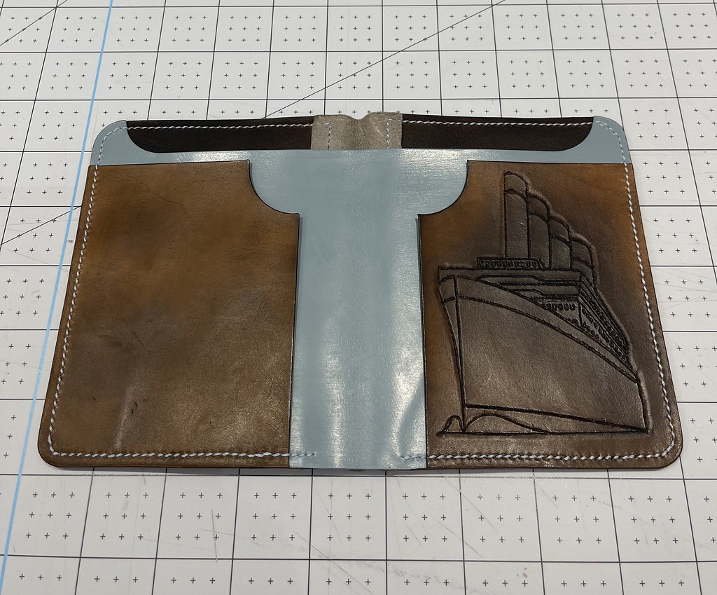 Passport holder interior Halo Jones Flickr