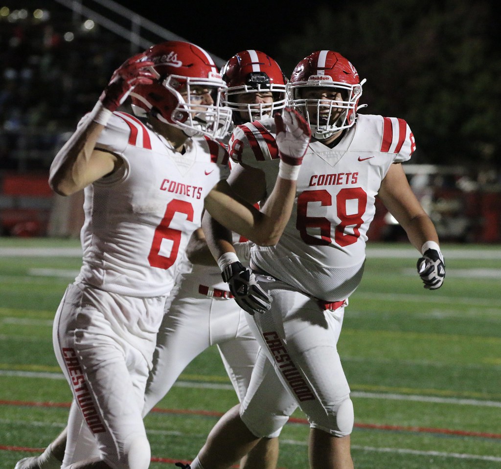 Comet Varsity Football at Hazleton 10/7/2022 Away game tony jardine