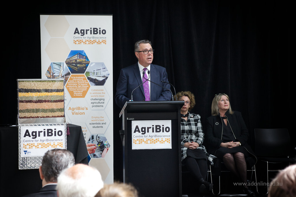 John Dewar at AgriBio Vice Chancellor of La Trobe Universi… Flickr