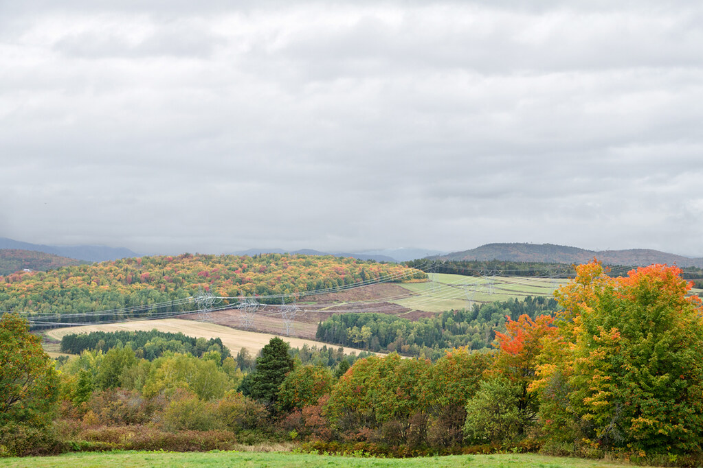 Paysage d'automne à StTitedesCaps. Gaétan Lefebvre Flickr