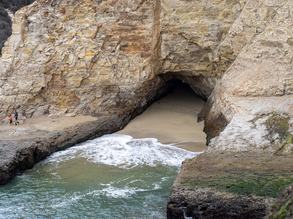 Shark Fin Cove Shark Fin Cove Lonnie R Flickr