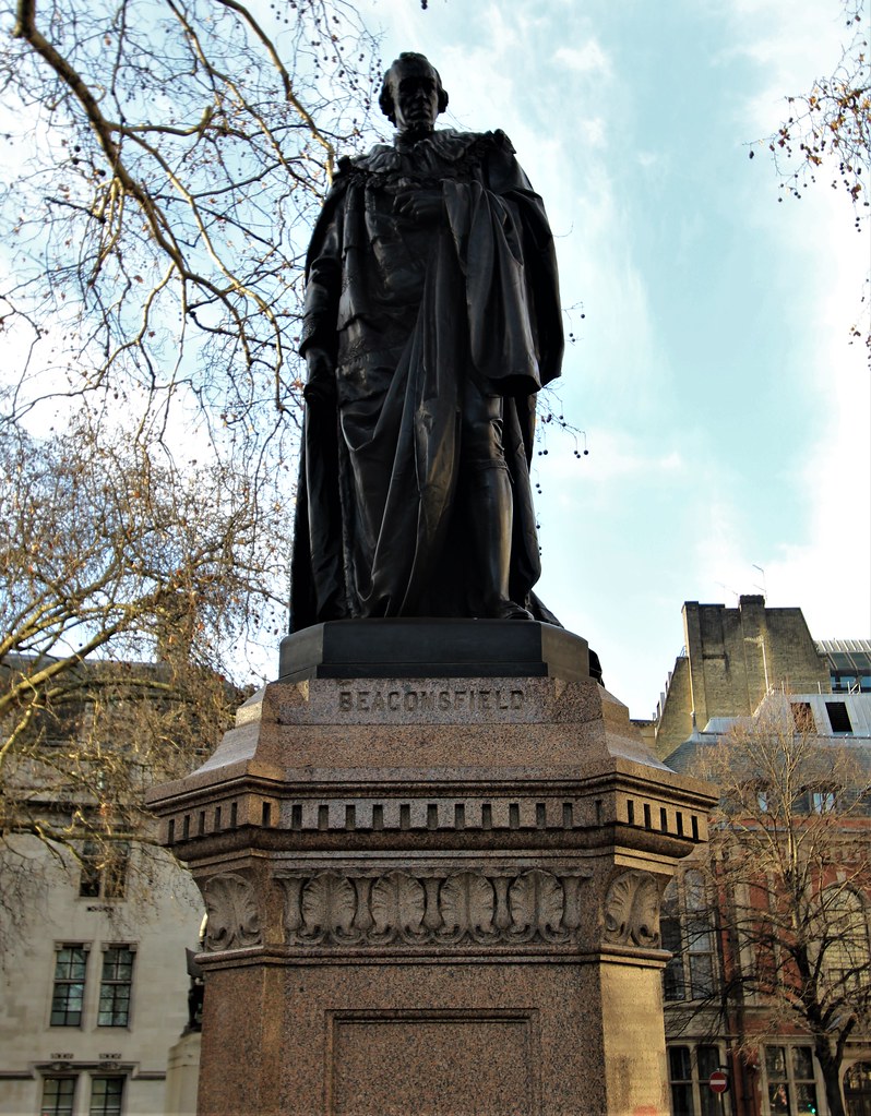 Benjamin Disraeli Statue, London, England. Benjamin Disrae… Flickr