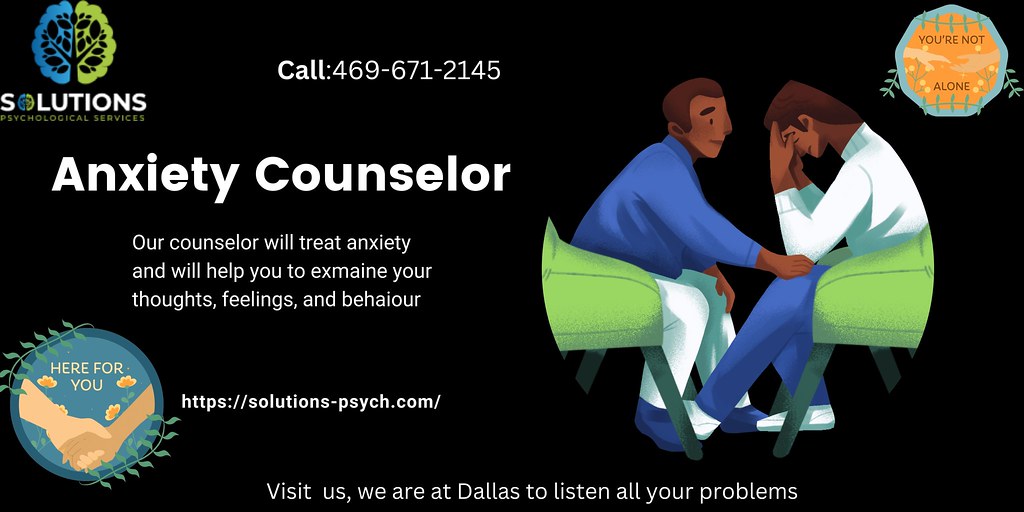 Anxiety Counselor & Therapist Dallas Not anyone knows that… Flickr
