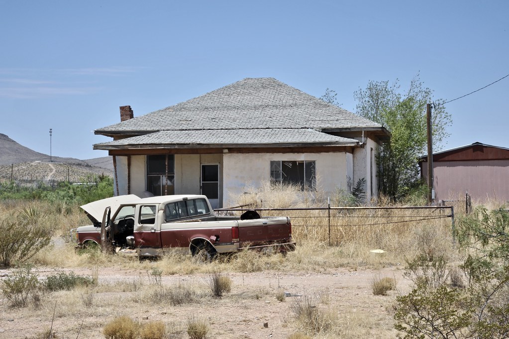 Deserted Sierra Blanca, Texas Rob Sneed Flickr