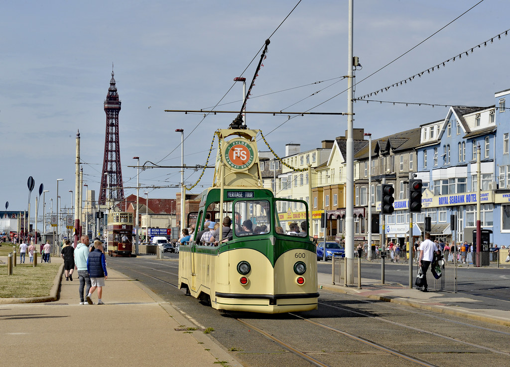 Blackpool Boat 600 Blackpool boat tram 600 is seen on the … Flickr