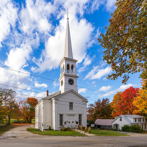1806 Peacham Vermont Congregational Church Front See the s… Flickr