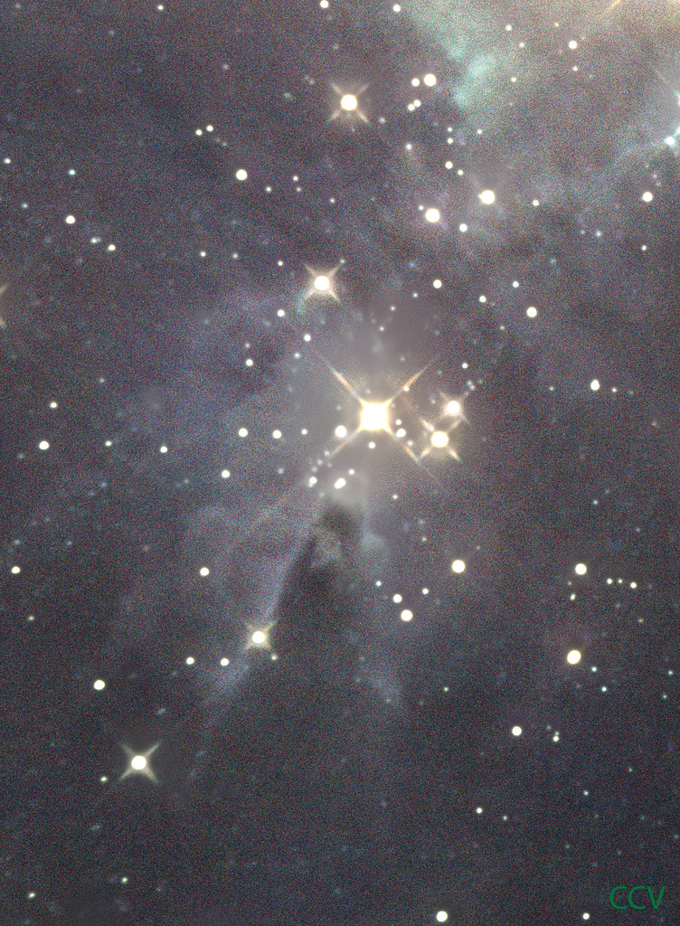 Christmas Tree Star Cluster of NGC 2264 This star cluster … Flickr