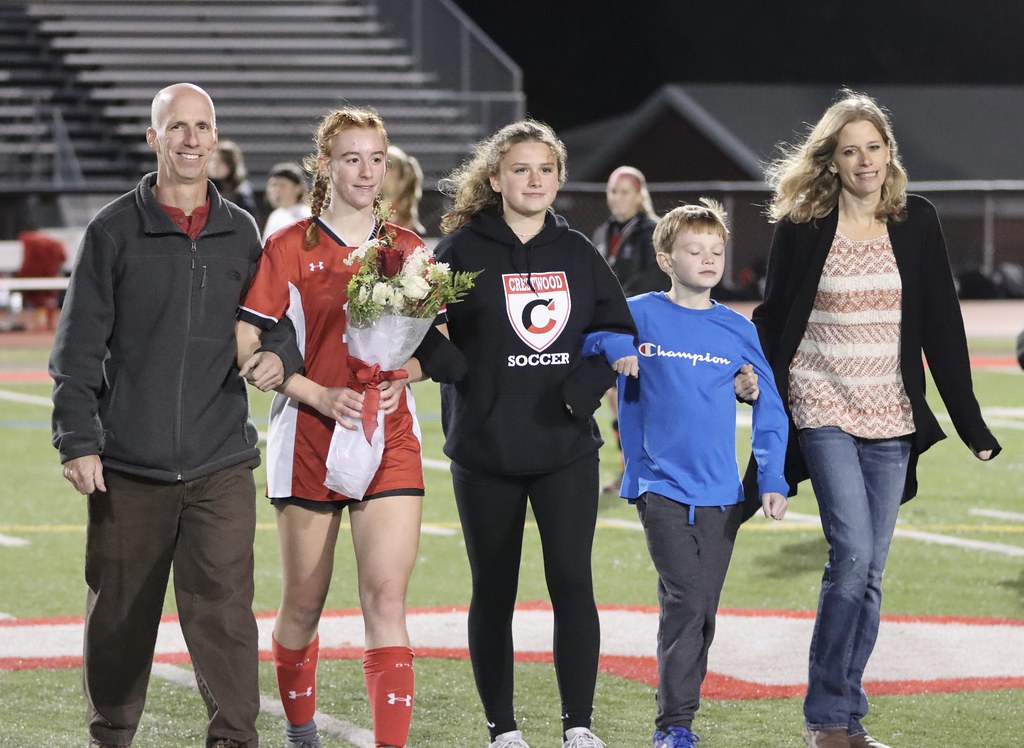 Comet Girls Varsity Soccer vs Hazleton 10/10/22 Senior Nig… tony