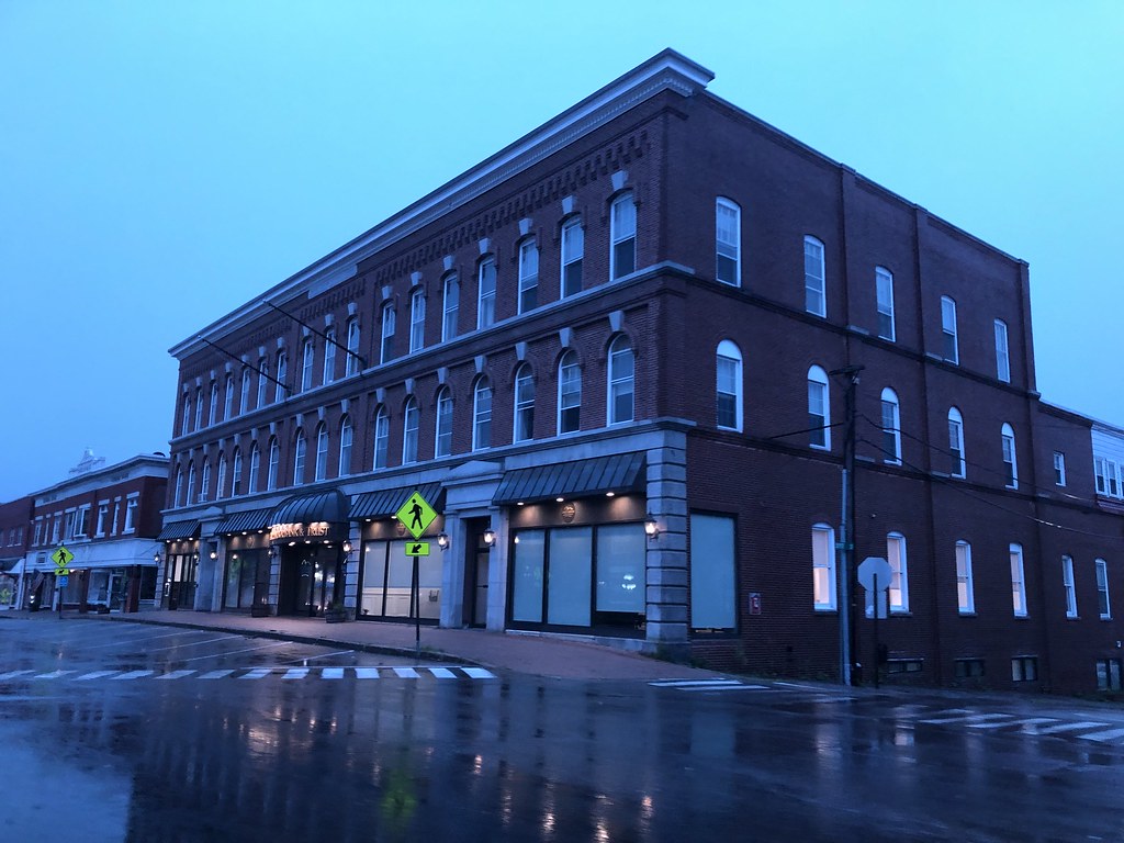 Newport, NH Rainstorm & Downtown Building Austin Dodge Flickr
