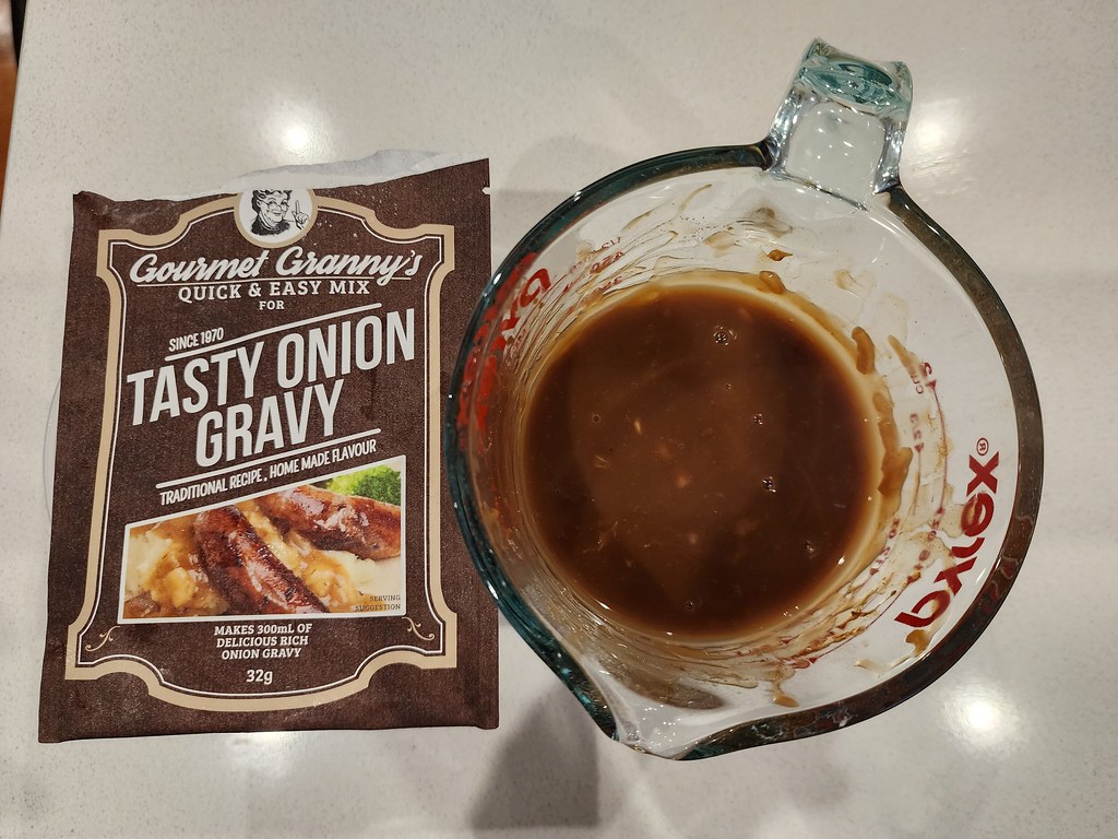 Gourmet Granny Onion Gravy bought by Oscar Alpha Flickr