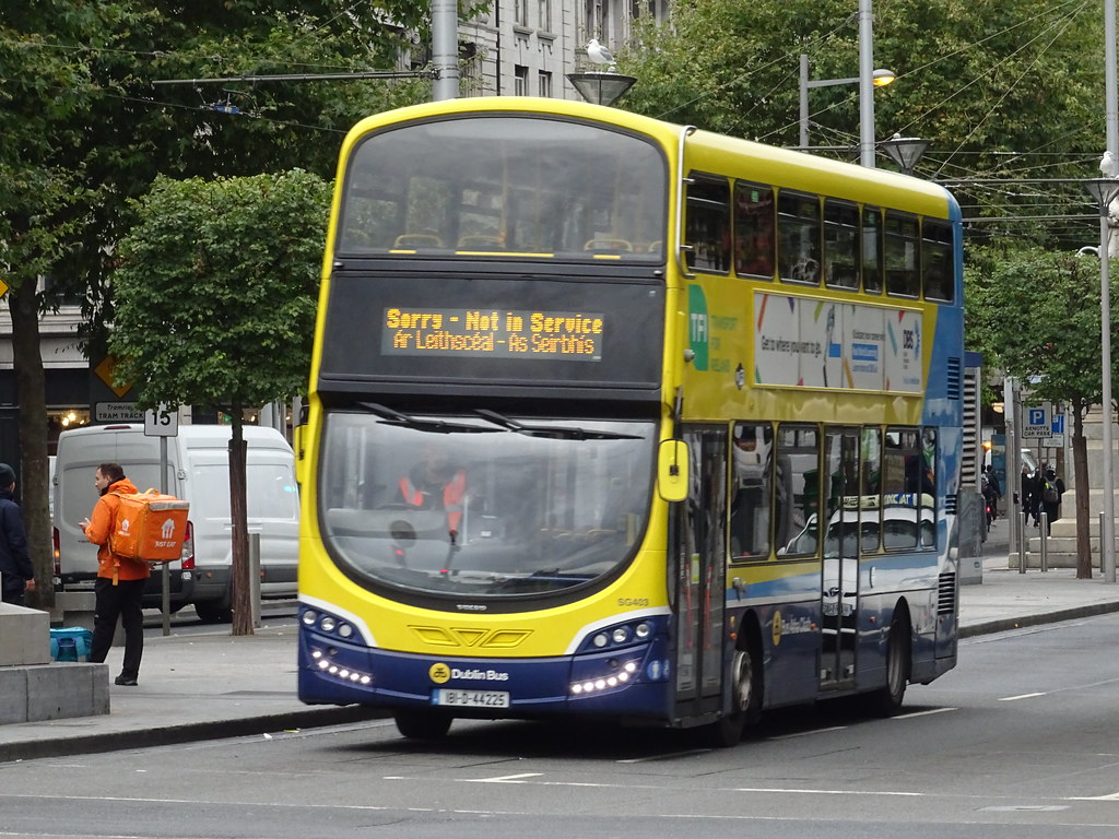 181D44225 Dublin Bus SNIS SG403 Depot Broadstone Matt's