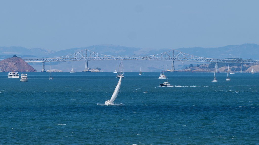 b10 San Rafel Richmond (l to r) Bridge, sailing and powe… Flickr
