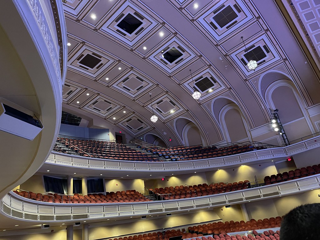 Ceiling detail. Merrill Auditorium. Portland, Maine. Flickr