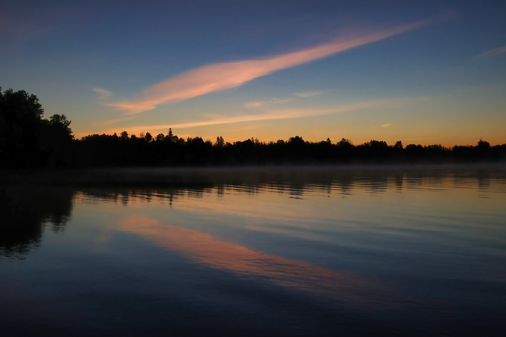 2022.10.11 Sunrise Wightman Cove, Oromocto Lake, Harvey, New Brunswick Flickr