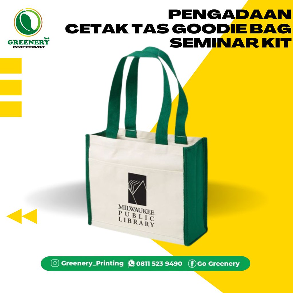 Pusat Pengadaan Cetak Tas Goodie Bag Seminar Kit di Sukama… Flickr