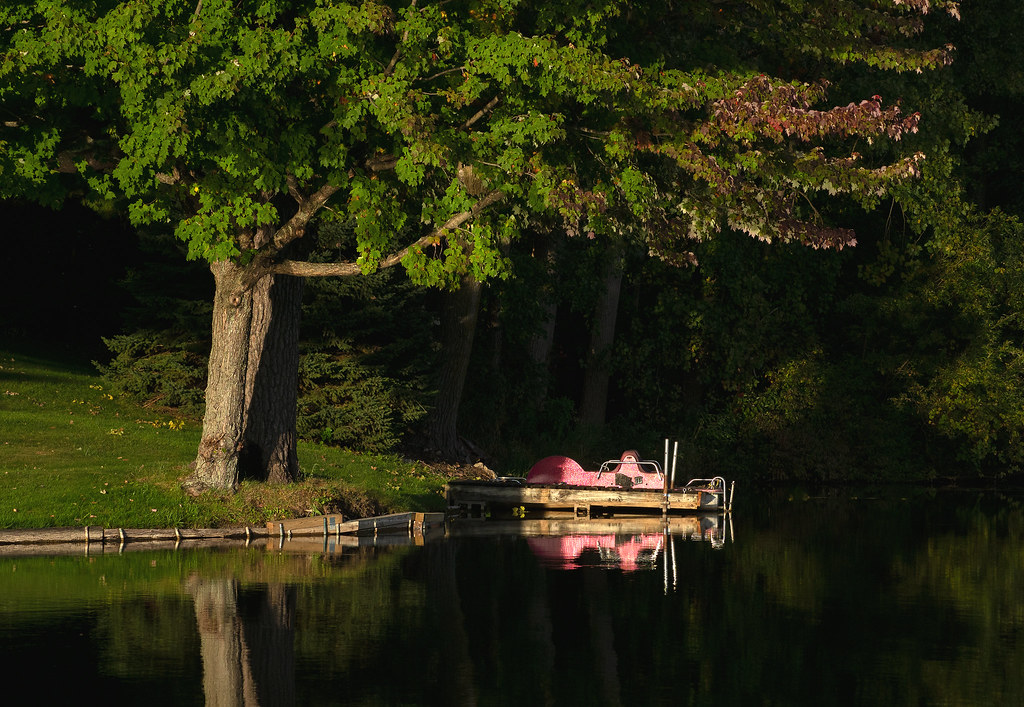 Touch of Color. Lake Stanton, Stanton, Michigan X000522W James