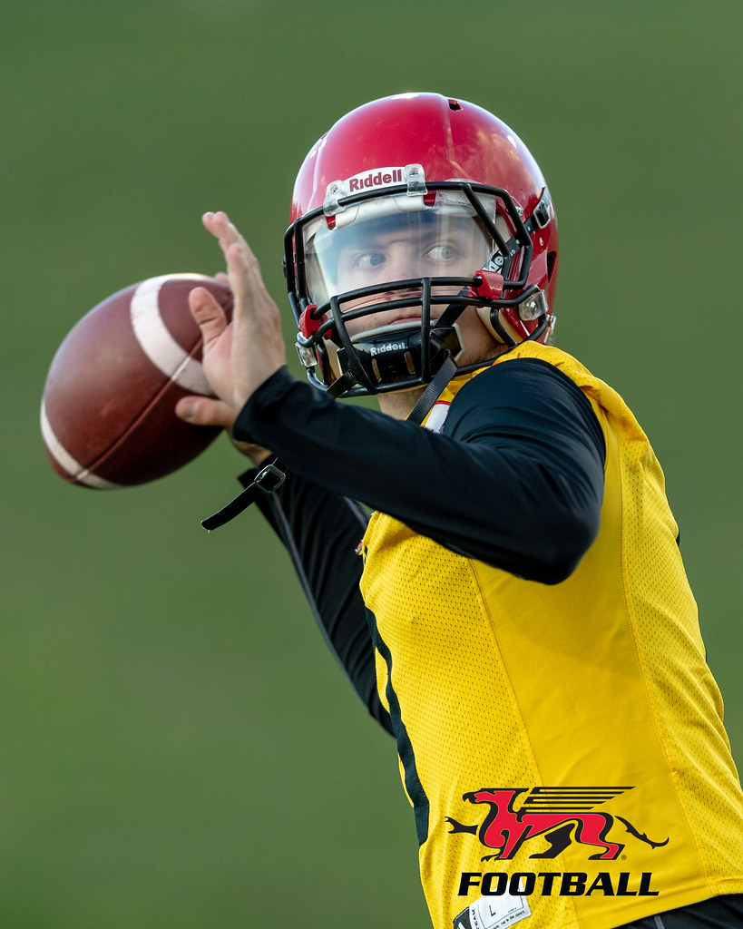Members of the Guelph Gryphons football team participate i… Flickr