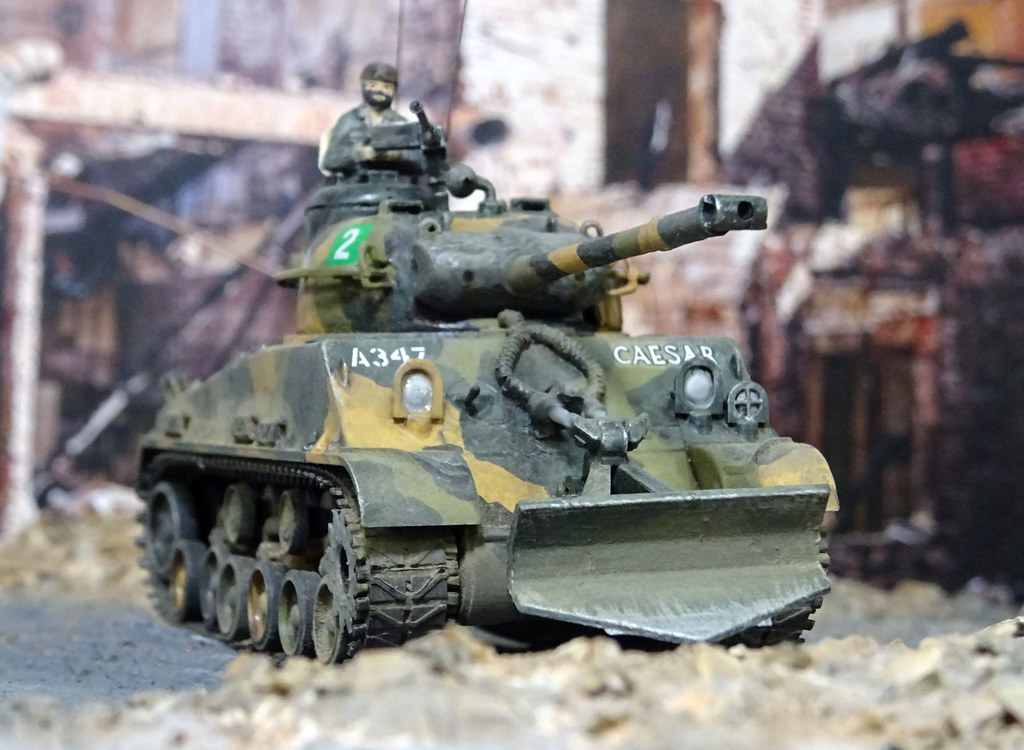 172 M4A3E8 ‘Sherman’; vehicle ‘2 Green/A 247’ a.k.a. ‘Cae… Flickr