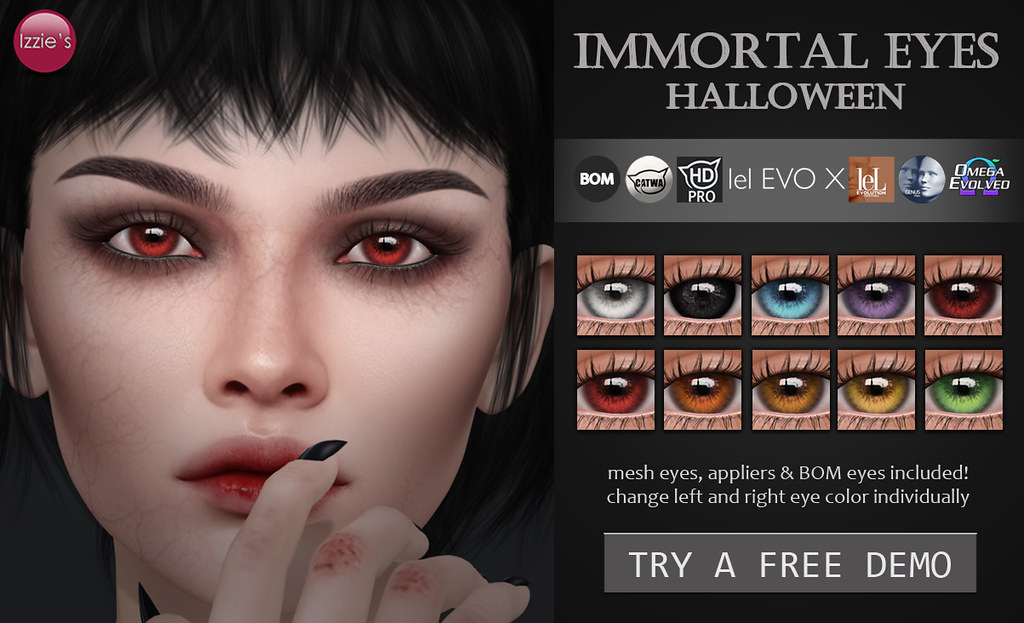 Immortal Eyes Halloween (FLFoWeen) out now for 50L at FL… Flickr