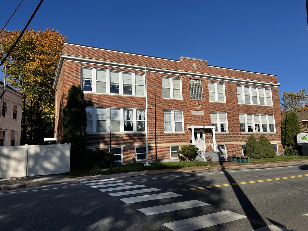 Notre Dame de Lourdes School. Saco, Maine. Built in 1953. Flickr