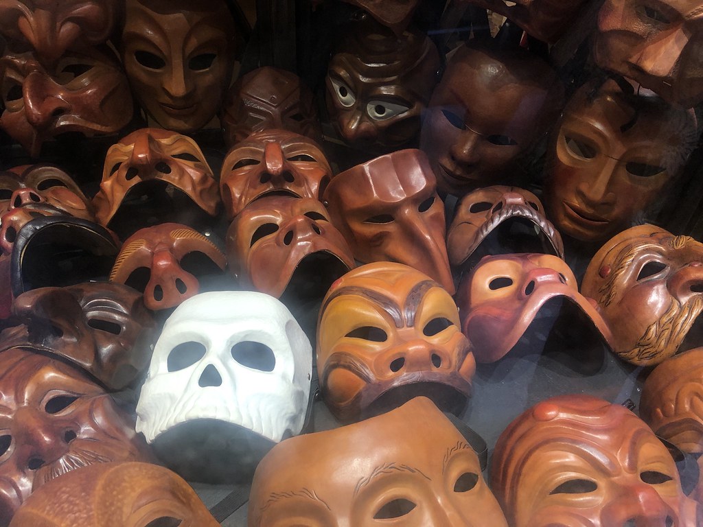 Mask shop in Venice One of the many shops selling masks of… Flickr