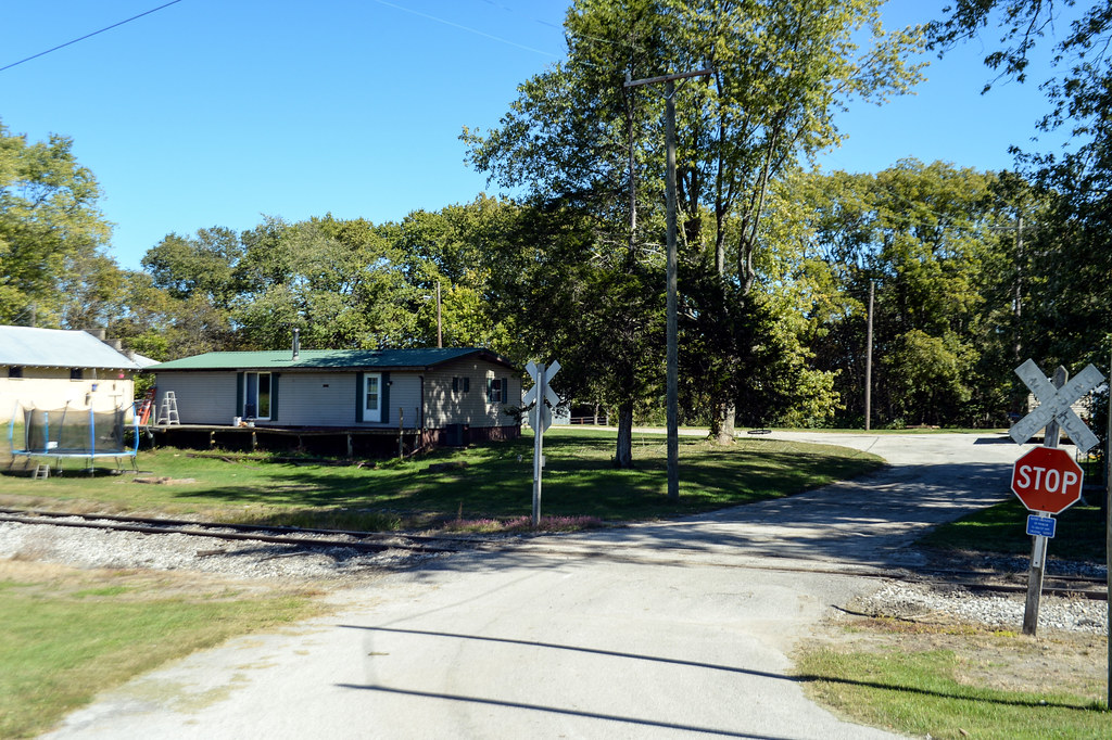 Old State Road 67 is the road to Romona in Owen County, Indiana Down