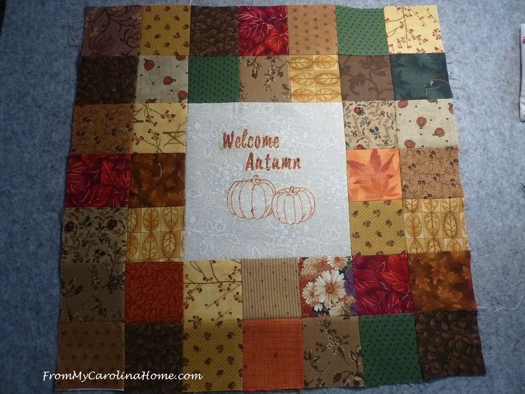 Autumn Jubilee Sew Along Carole at From My