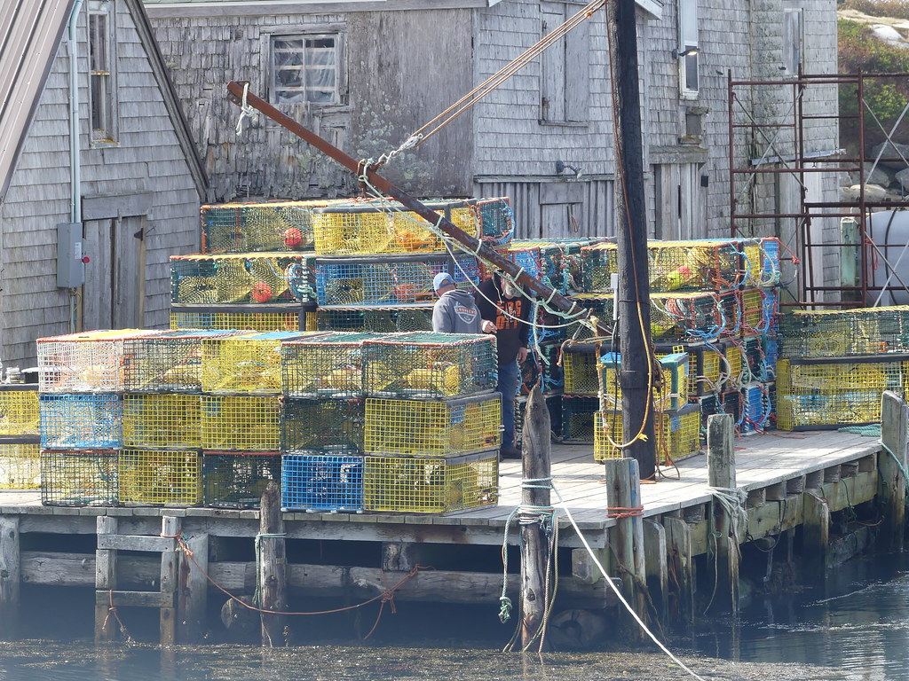 Peggy's Cove Lobster PotsNewfoundland Claire jones Flickr