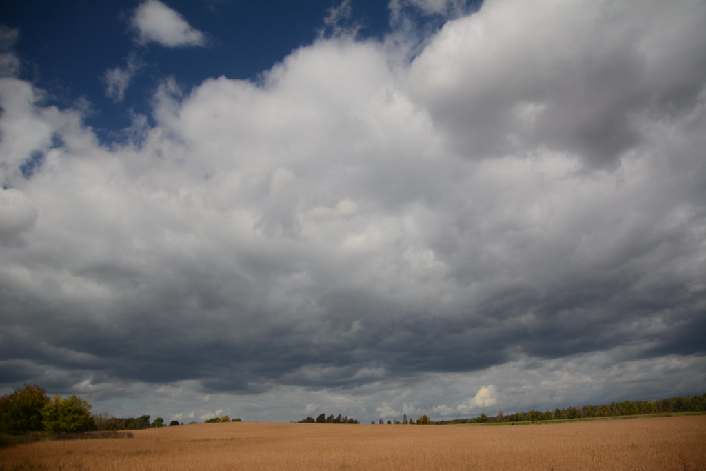 Clyde, New York View of upstate farmland and big skies fro… Flickr