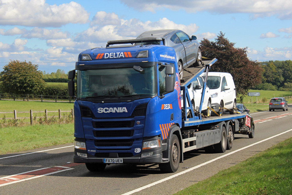 Delta Salvage, Doncaster FX70 UEV, Scania Rseries at Bird… Flickr