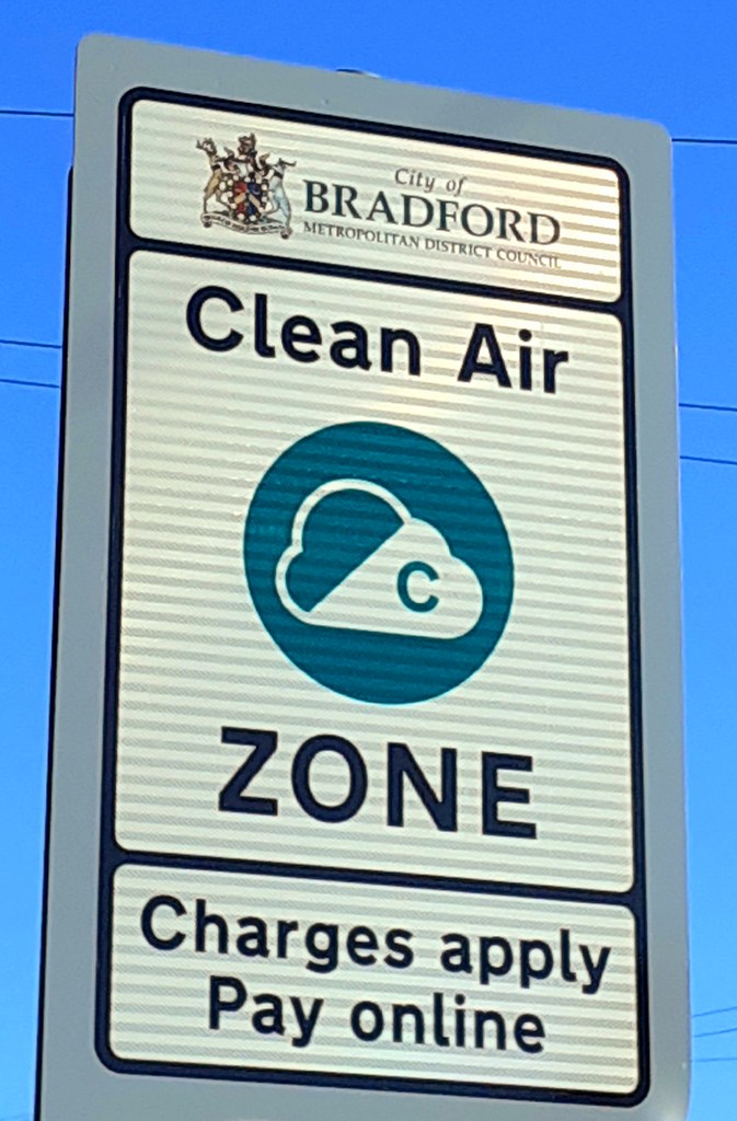 Bradford Clean Air Zone sign (4) Cardinator25 Flickr