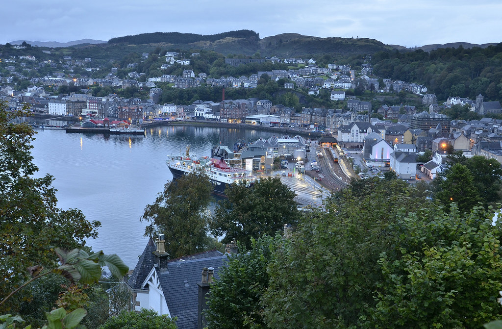 Oban Bay from Pulpit Hill James Brown Flickr