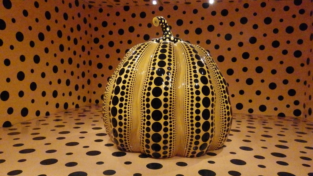 Yayoi Kusama's Pumpkin from "One With Eternity" Flickr