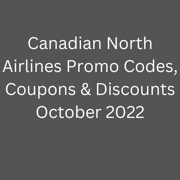 Canadian North Airlines Promo Codes Canadian North Airline… Flickr