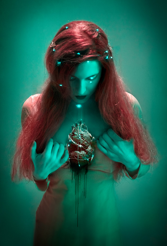 Electric Heart Resharing. Shot in infrared. The intention… Flickr
