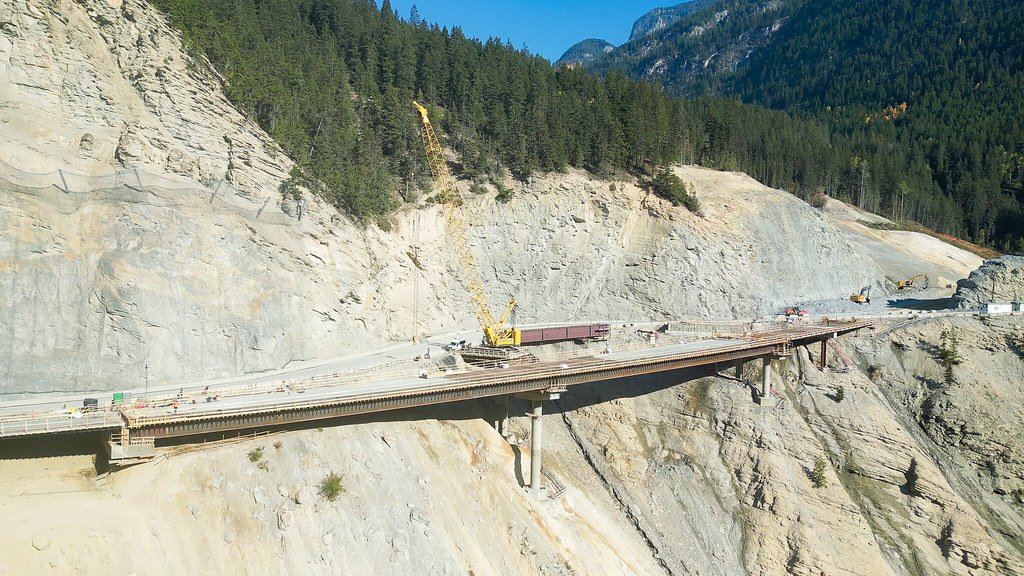 BC Highway 1 Kicking Horse Canyon Phase 4 Construction… Flickr