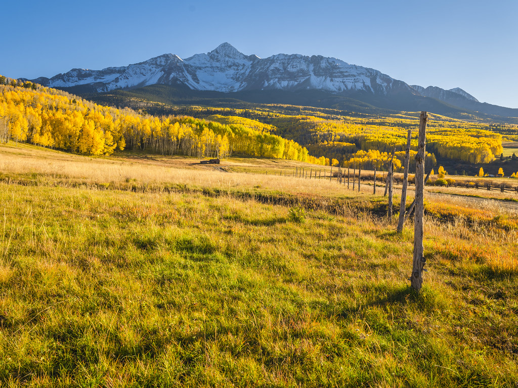 Wilson Mesa Wilson Peak Silver Pick Road Autumn Colors Telluride CO